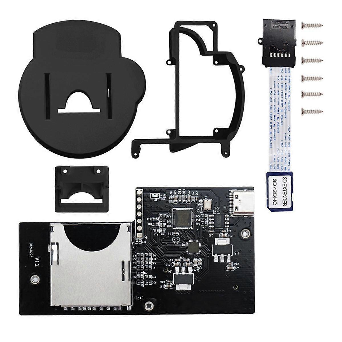 For CUBEODE V1.2 Optical Drive Emulator+3D Printer Mount Kits for Optical Drive Emulator for Consol