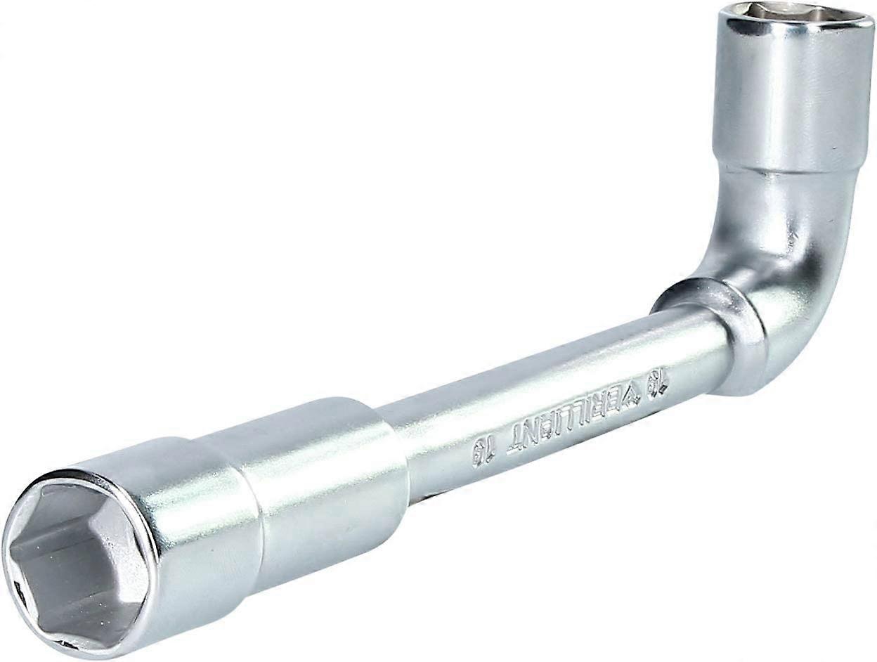 Double angled socket wrench, 19 mm