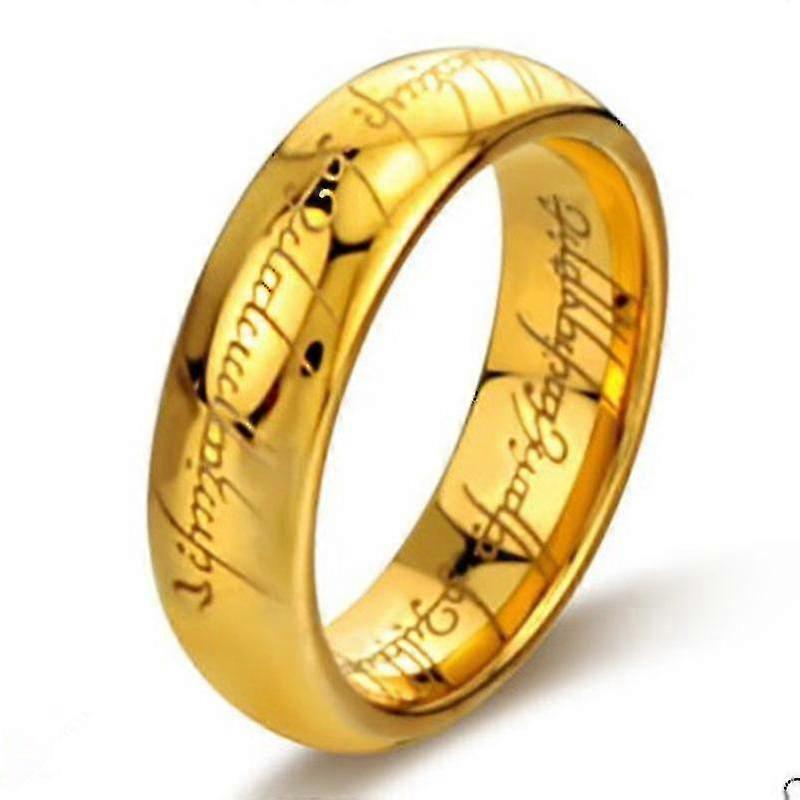 6mm ring wolfram stål ring mænds ring par ring galvaniseret