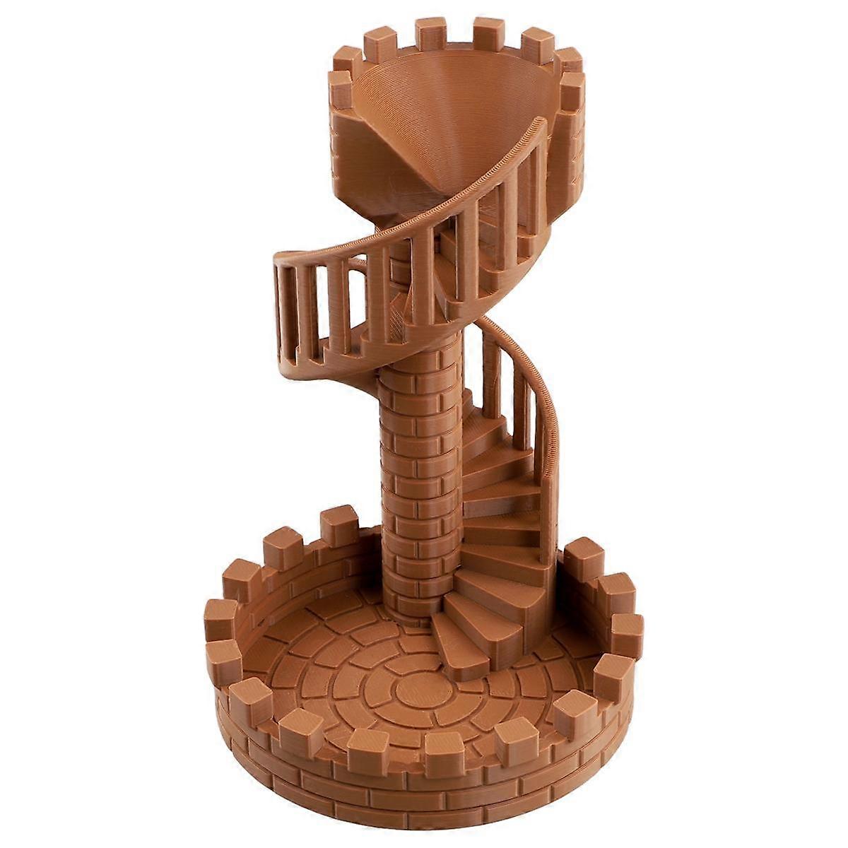 Dice Tower Bricks Castle Dice Tower Dice Rolling Tray Tower - Perfect for Game and Tabletop Gaming Best Gift