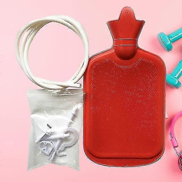 1pc Enema Bag Kit 2000ml Enema Bag Cleaning Enema Enema Kit pour les traitements aigus Gestion de l’intestin