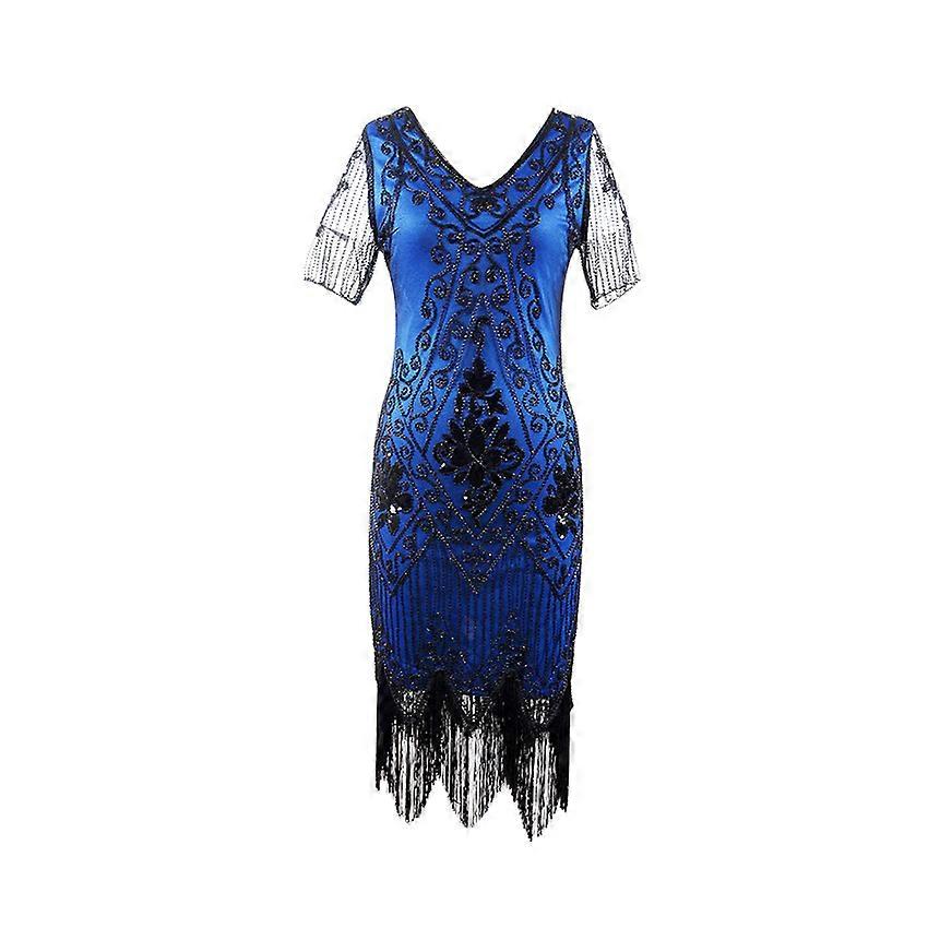 בגדי ריקוד נשים נצנצים שמלת ערב לבוש הופעה שמלת וינטאג'