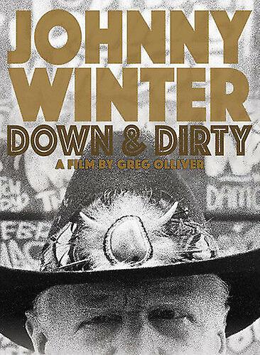 Johnny Winter Down e Dirty DVD (2016) Greg Olliver cert E NEW - Região 2
