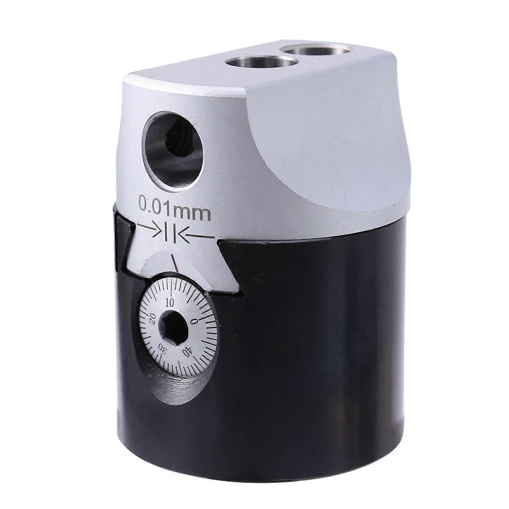 BORDSTRACT Tête D'Alésage 50mm F1 Type B - Porte-Outil Pour Fraiseuse MT2 MT3 R8 - Précision 0.01mm