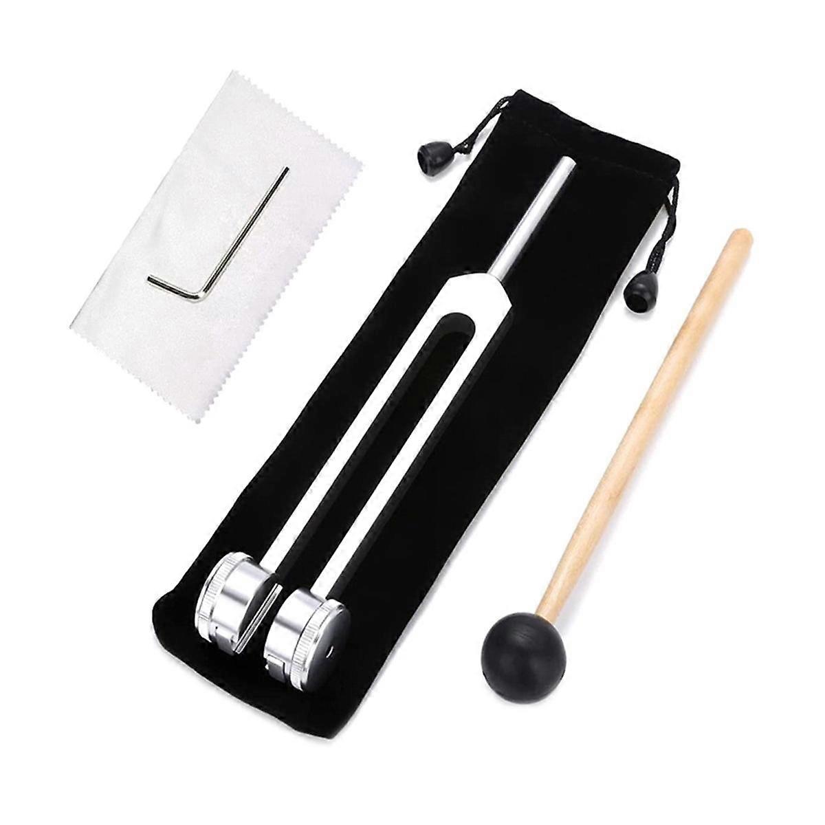 128 Hz Tuning Fork Weighted -Acoustic Tuning Fork for Therapy 128 Hz Acoustic Slider Tuning Fork