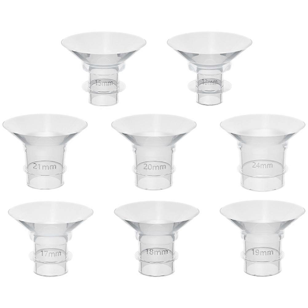 8 pcs Inserts de bride de tire-lait Inserts de bride en silicone Inserts de bride de remplacement