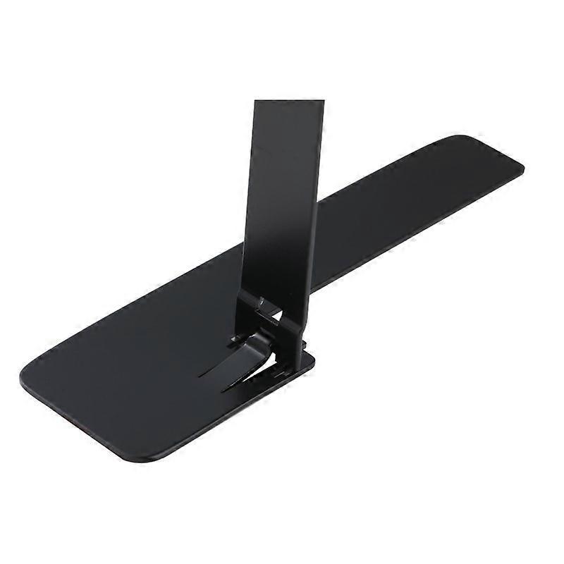 Multi-Angle Ultra-Thin Mobile Phone Holder - Desktop Accessory (Black)