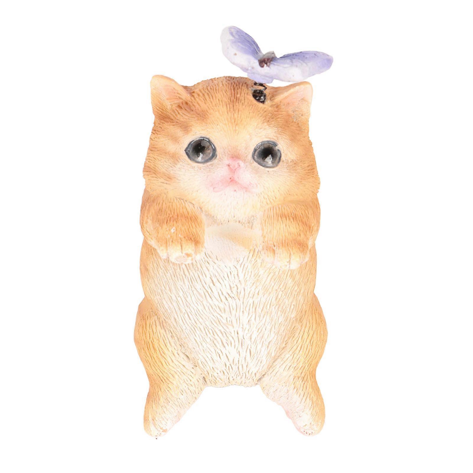 حظيرة وعاء القط تمثال لطيف زارع معلقة الحلي الراتنج زهرة وعاء معانقة لحديقة ساحة الشرفة BS38015