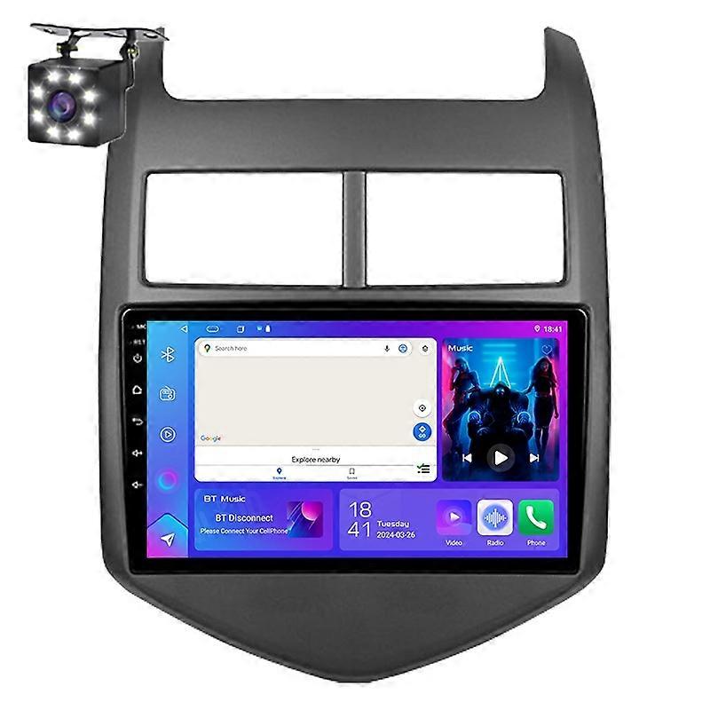 Android 14 Car Radio For Chevrolet Aveo 2 2011 - 2015 Auto Multimedia Player Stereo
