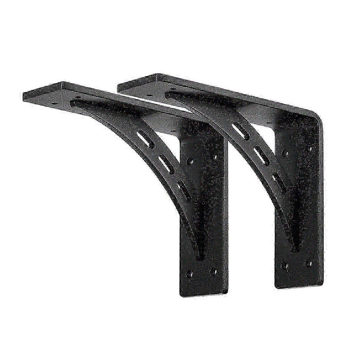 Heavy Duty Shelf Brackets , Max Load 1100 Lbs ,Premium Metal Mantel Brackets (Set of 2) Fireplace M