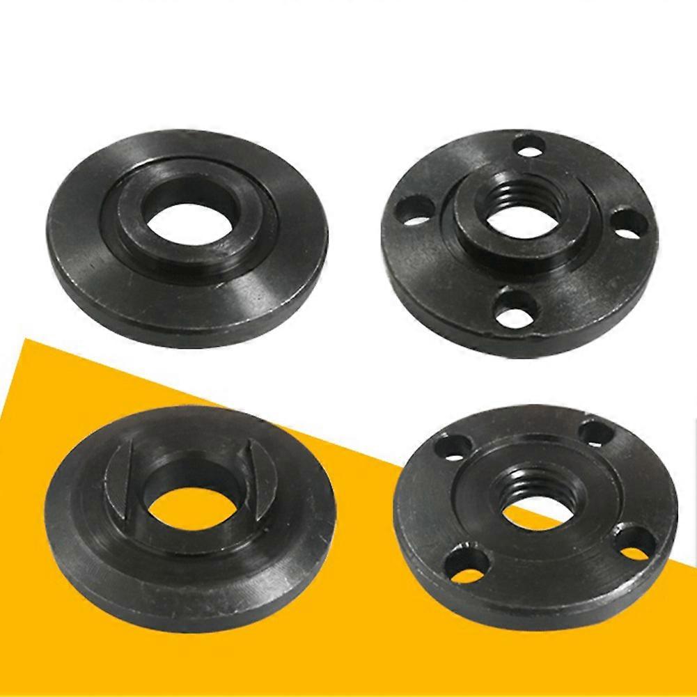 2Pcs M14 Thread Angle Grinder Inner Outer Flange Nut Set Suitable For 14mm Spindle Thread Power Tool Accessories