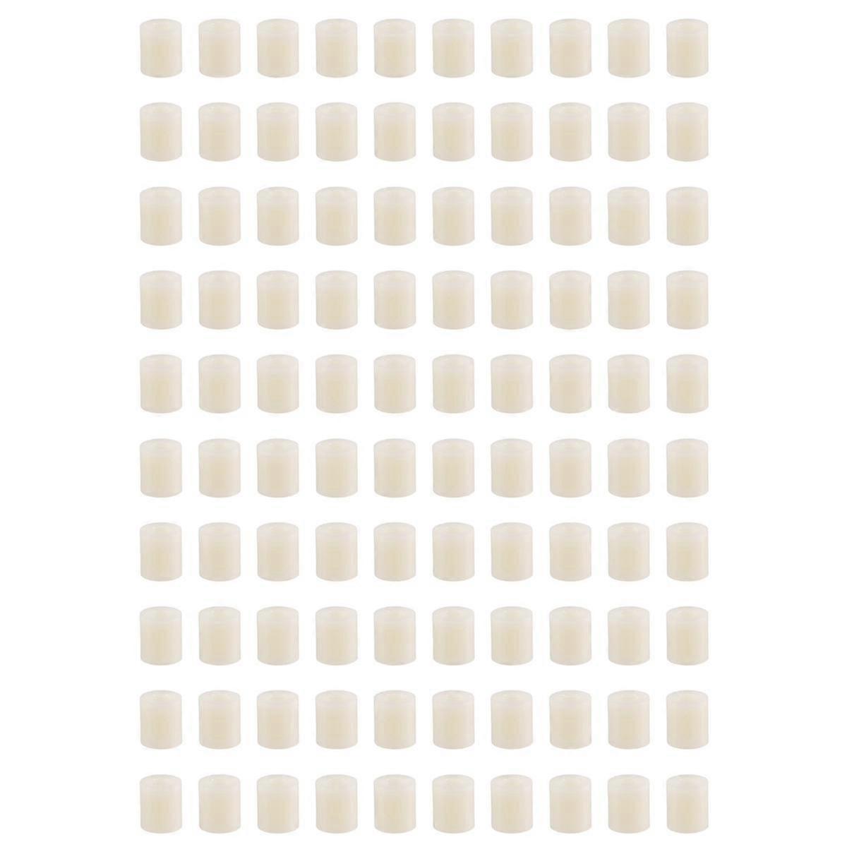 7mmx3.2mmx8mm Nylon Stand Off LED PCB Spacer Support Holder 100 Pcs