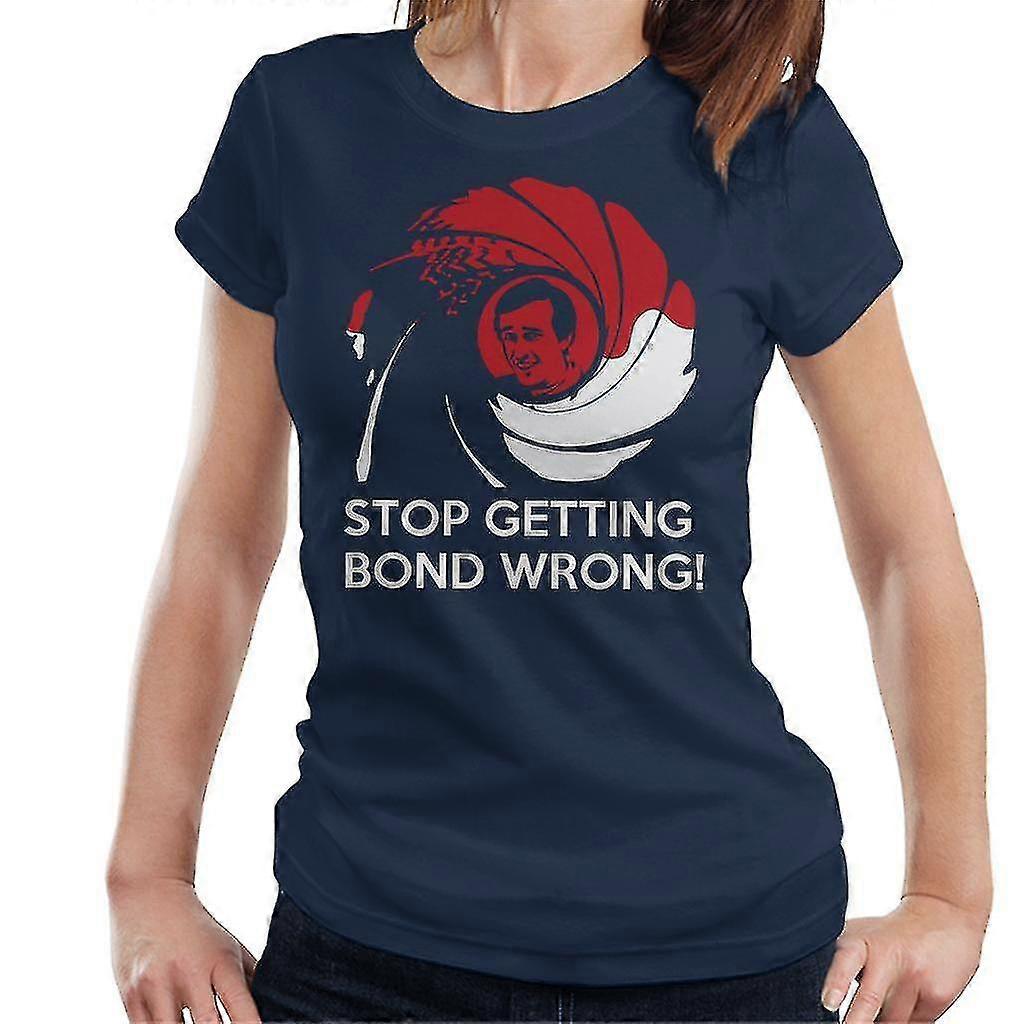 Alan Partridge Stop Getting Bond Wrong Women's T-shirt