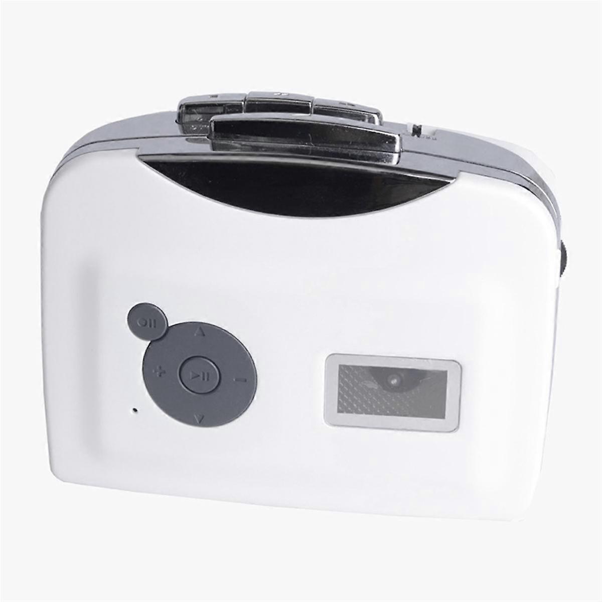 Cassette Tape Player Tape to MP3 Recording Music Into USB Flash Drive Adapter Music Converter
