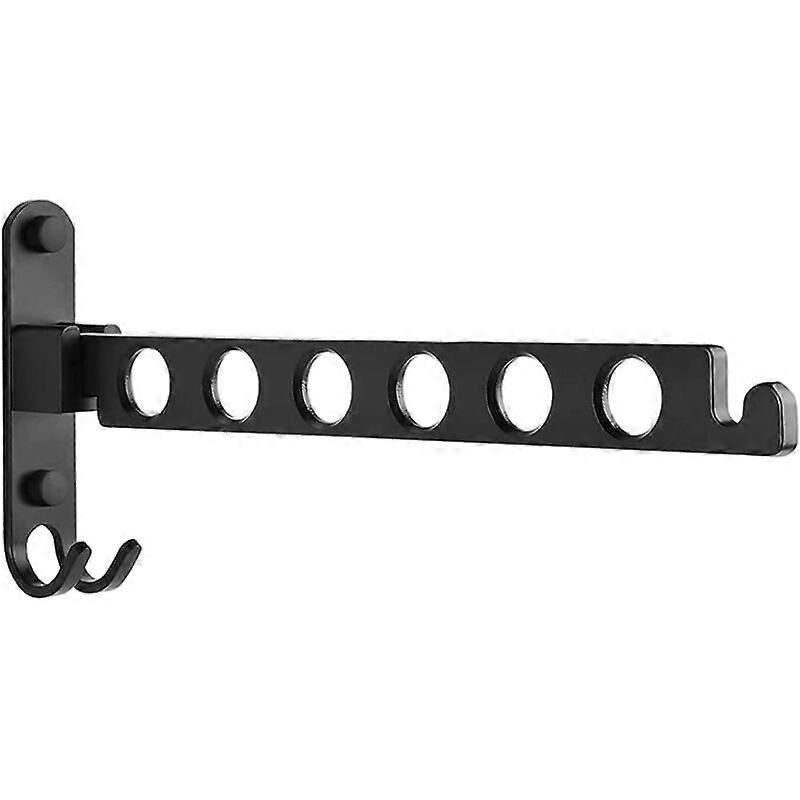 1 Pcs Wall-Mounted Clothes Rack, Wall-Mounted Clothes Hanger Dryi