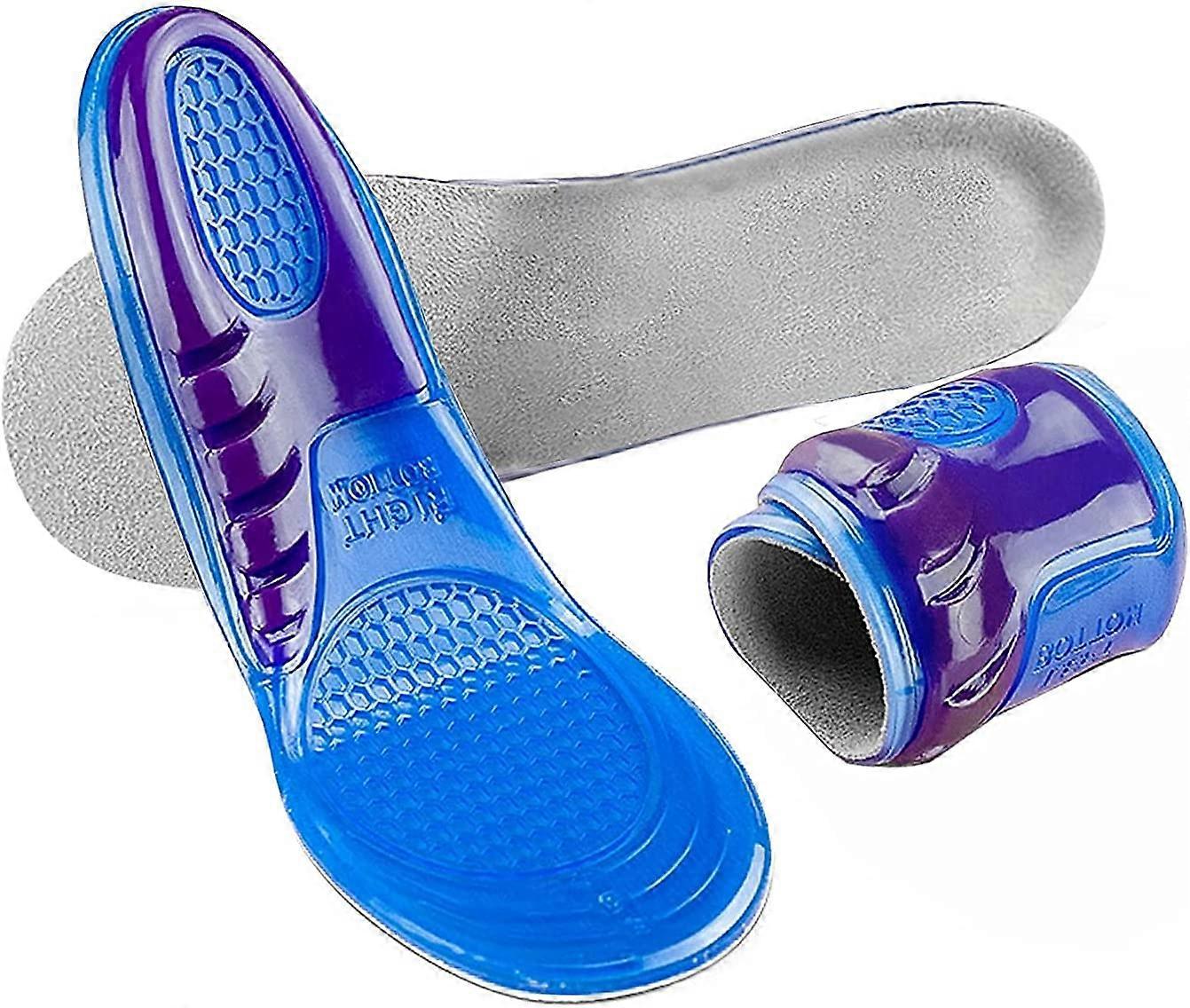 Insoles Uk Size 3-12 Blue Available For Work Boots