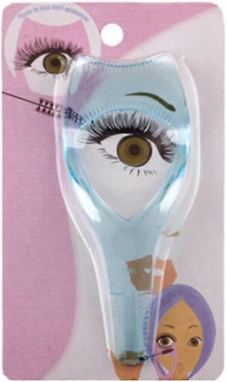 2PCS 3 in 1 Eyelashes Tools Mascara,Shield Applicator Guard Eyelash Guide for Makeup Clear Plastic Eyelash Card
