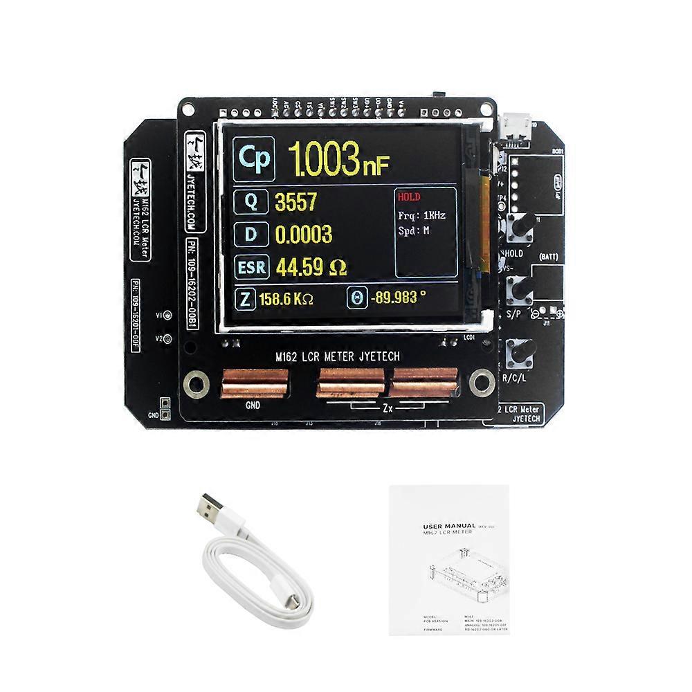 Portable Digital Inductance Capacitance Resistance Meter DIY Kit STM32F303 Microcontroller  Automatic Ranging USB Data Transfer