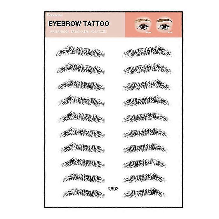 Bionic Eyebrow Sticker Disposable Simulation Eyebrow Sticker