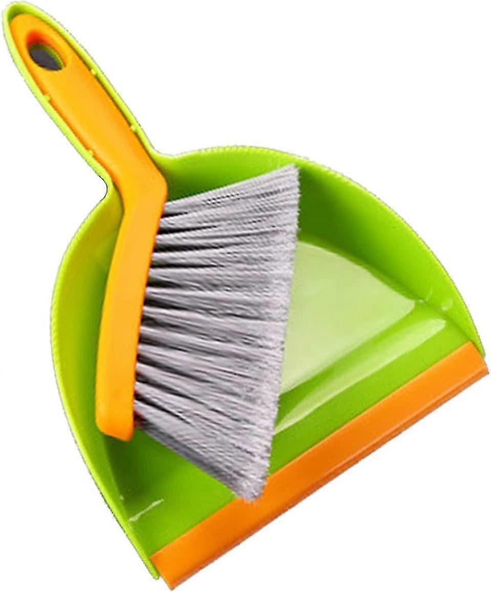 mini dustpan and brush set, cleaning brush and dustpan, plastic