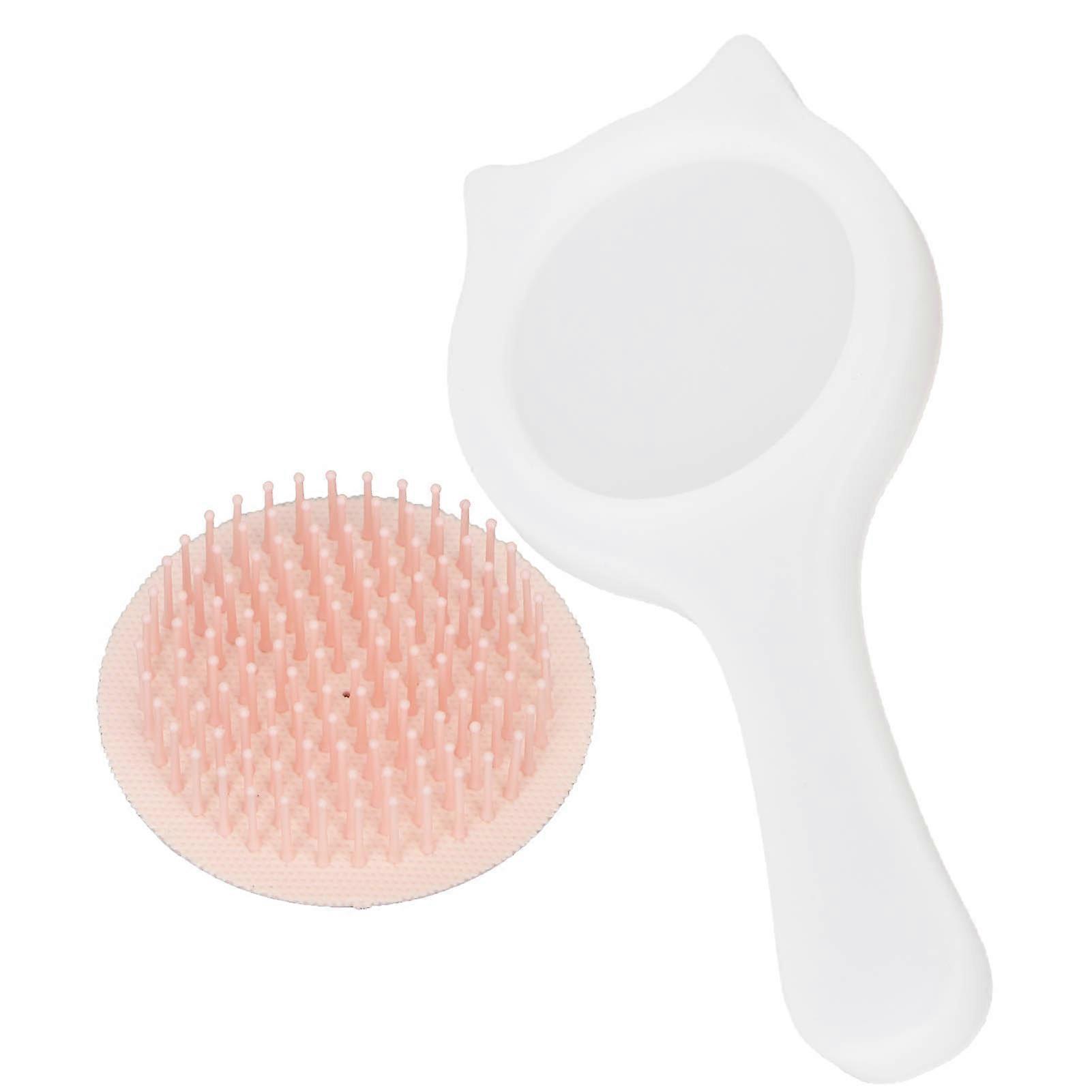 Comb Mold Silicone Soft Reusable Flexible Cat Ear Pattern DIY Comb Mould Candle Mold with Gasbag