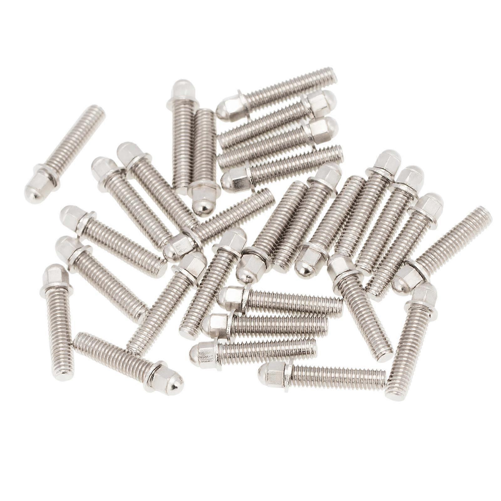 30x M3 Hex Nut Screws for 1.9/2.2" Wheel Crawler Buggy Trucks DIY Accs M3x12