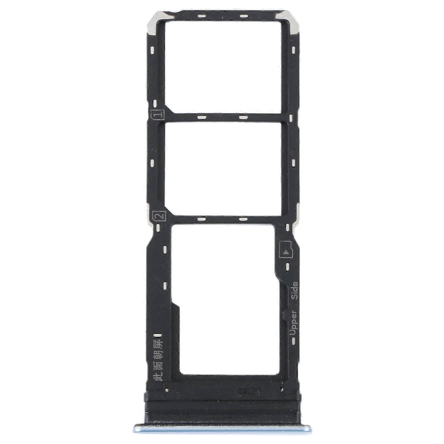 For vivo Y21 2021 / Y21S / Y21T / Y21T India SIM + SIM Card Tray + Micro SD Card Tray