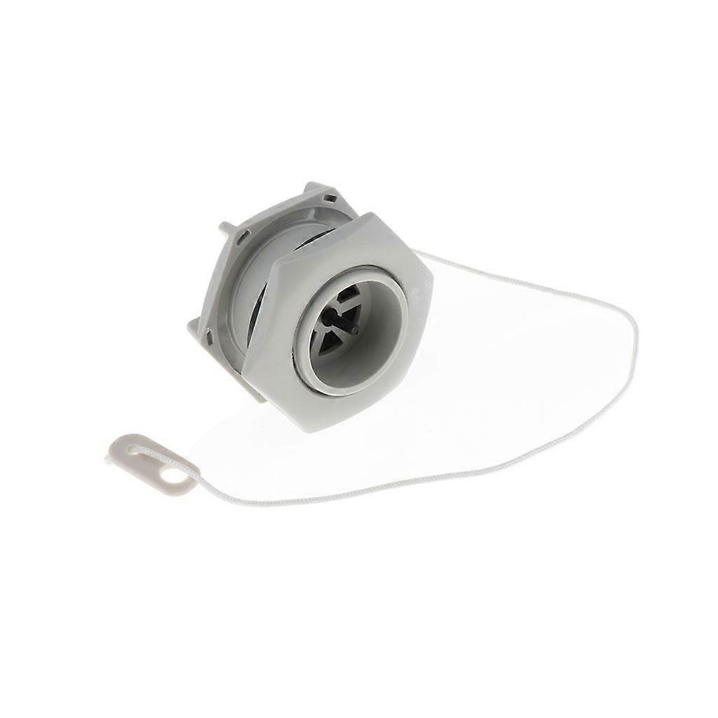 3x Universal Inflatable Boat Air Valve Adapter Replacement with Pull Cord Paddle