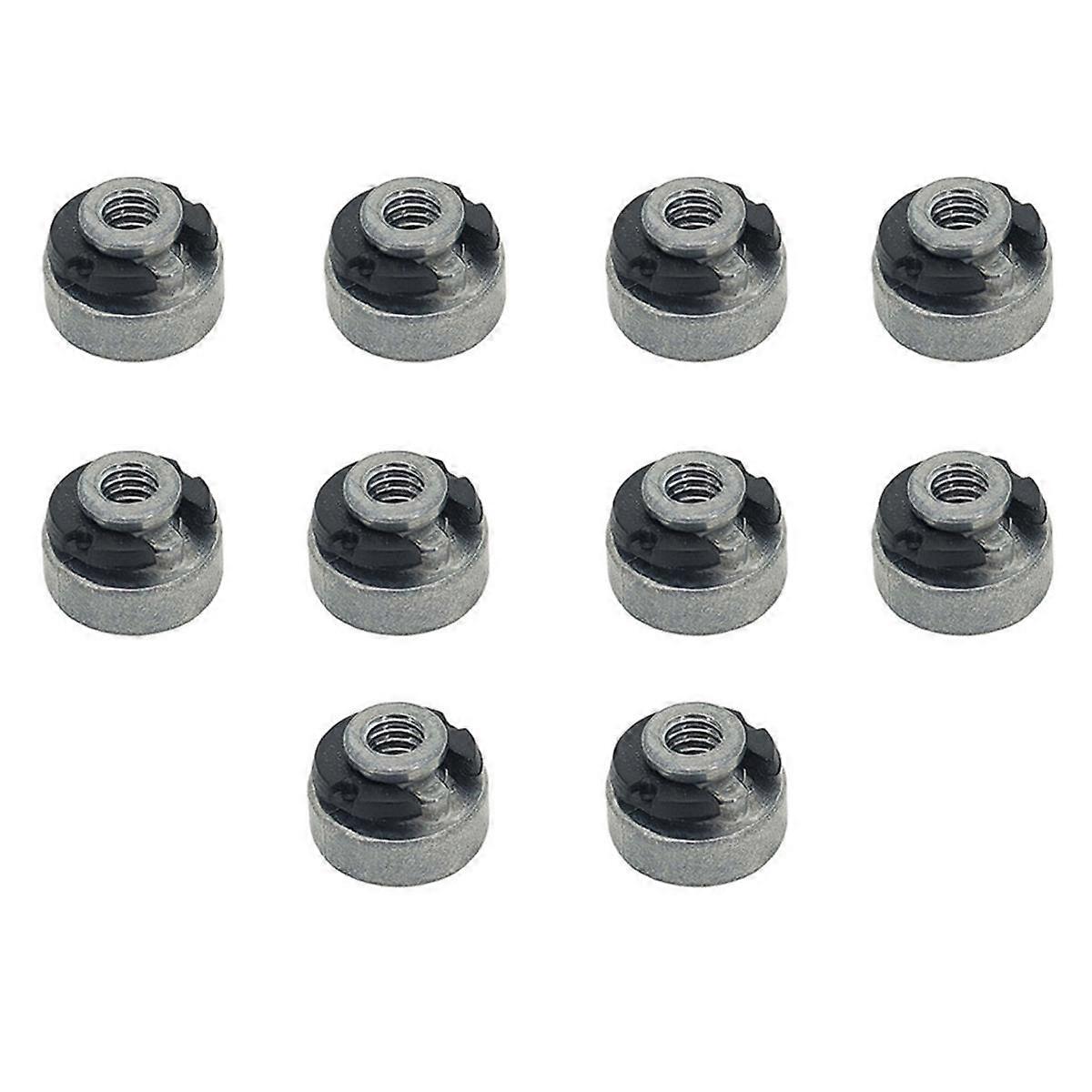 Motorcycle Rear Seat Bolt Screw Mounting Nut for Glide Dyna Softail,10 PCS
