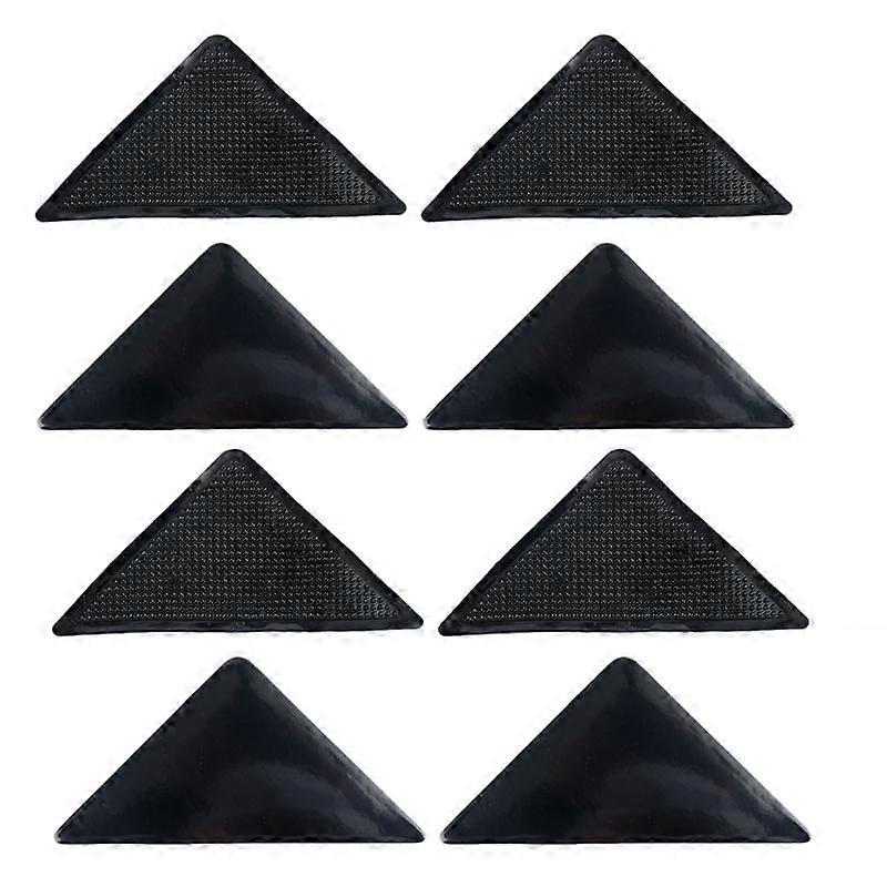 1-3set Carpet Non-slip Sticker Reusable Washable Anti Curling Carpet Patch Fixed Stickers Floor Rug Mat Tape Gripper Corner Pad