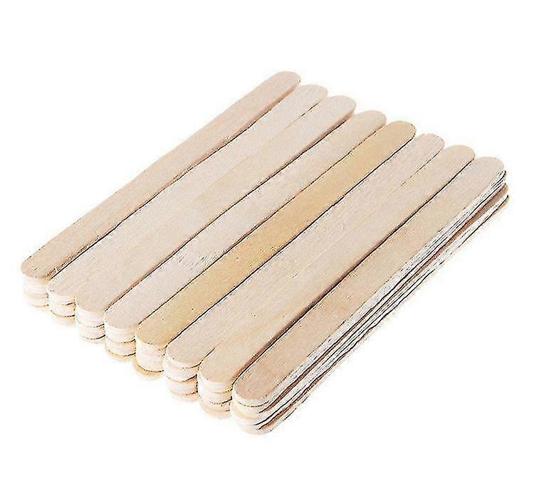 200pcs 天然木制冰淇淋棒小吃店冰淇淋棒木制棒