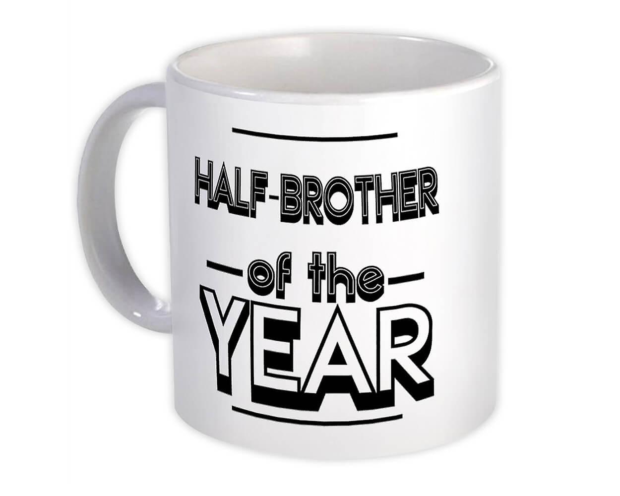 Geschenkbeker: HALFBROER van het Jaar Kerstmis