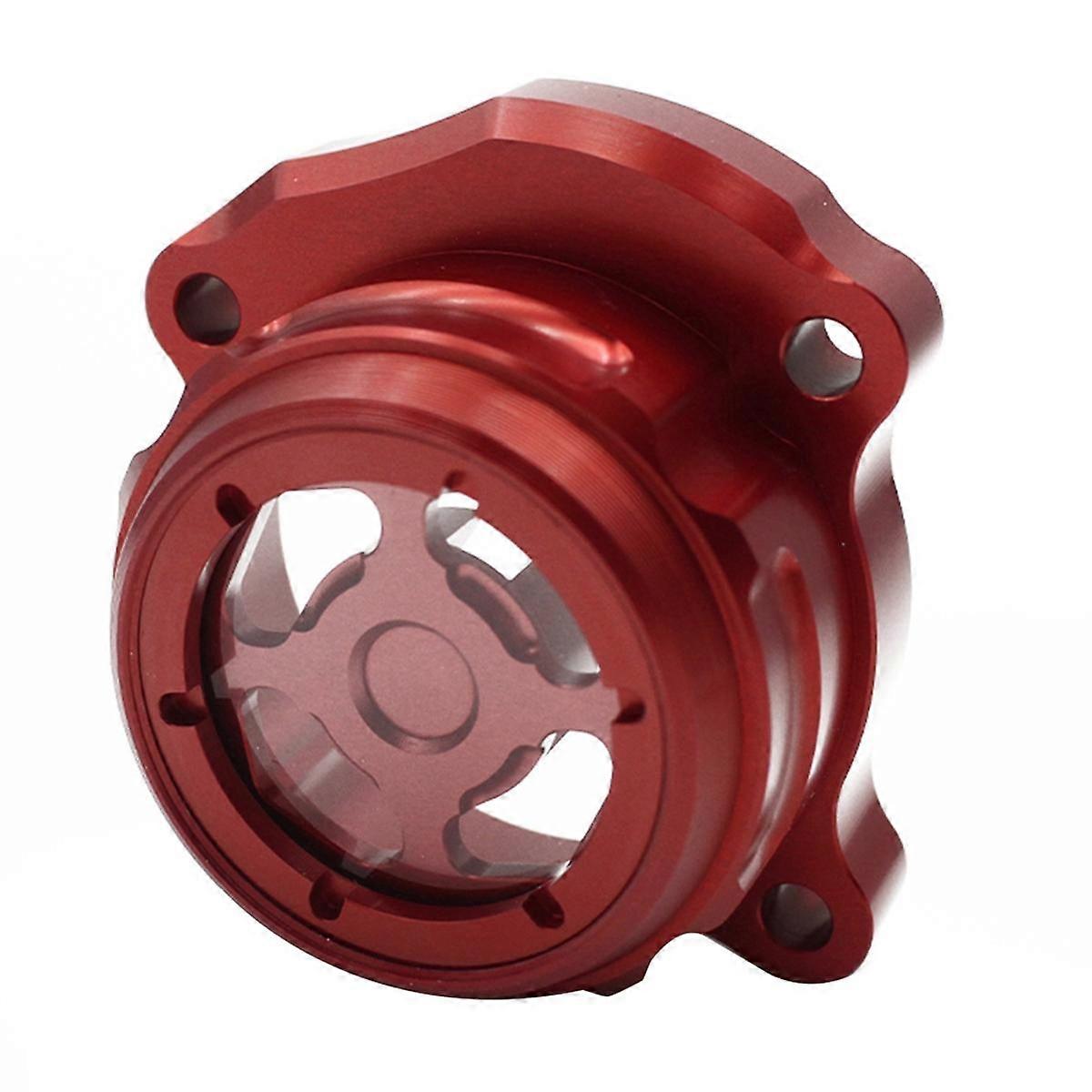 Motorcycle Engine Oil Filter Cover Cap for CRF300L 2021-2022 CRF250L 2013-2021 CRF 250L 2017-2021 Red