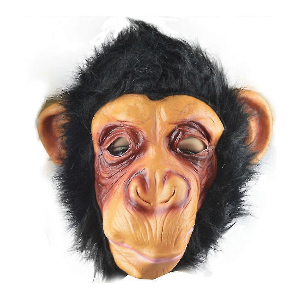 Big Eared Monkey Vinyl Full Face Cover Costume Play Prop