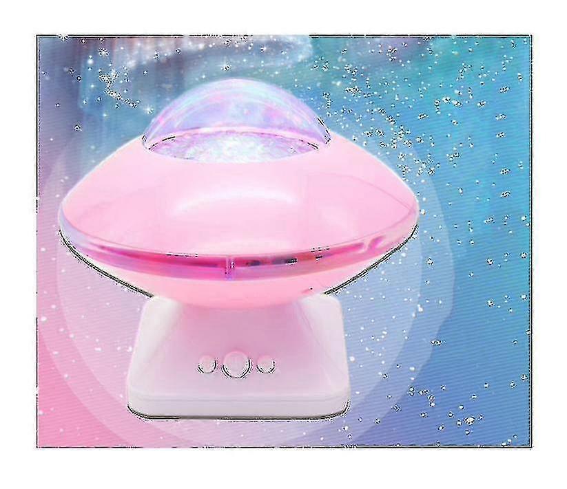YYH-Ball Home Party Sync Light Show Speaker, Dj Stage Lighting Wireless ProjectorPink