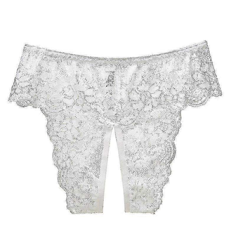 المرأة جنسي الملابس الداخلية سراويل بالإضافة إلى حجم مثير الرباط فتح المنشعب السراويل ثونغ