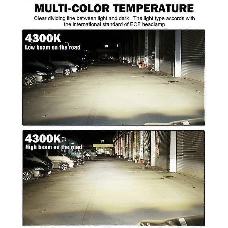 D1S LED Headlights HID D3S D2S D4S D4R D8S D1R D2R D3R Xenon Turbo LED 60000LM CSP Chip 6000K 4300K Warm White 110W Plug&Play