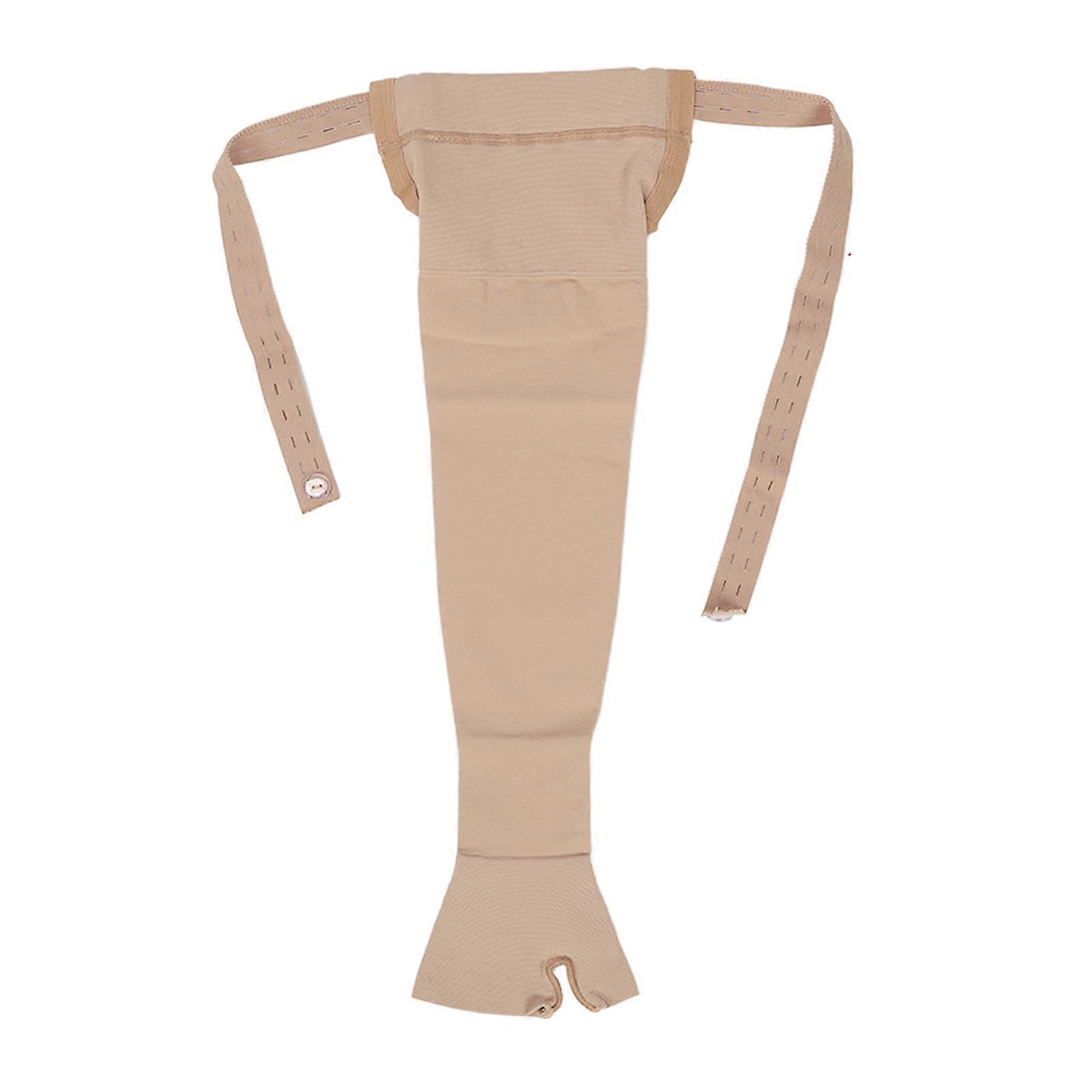 Lymphedema Arm Sleeve Soft Nylon High Elasticity Breathable Portable Post Mastectomy Arm Sleeve for Recovery