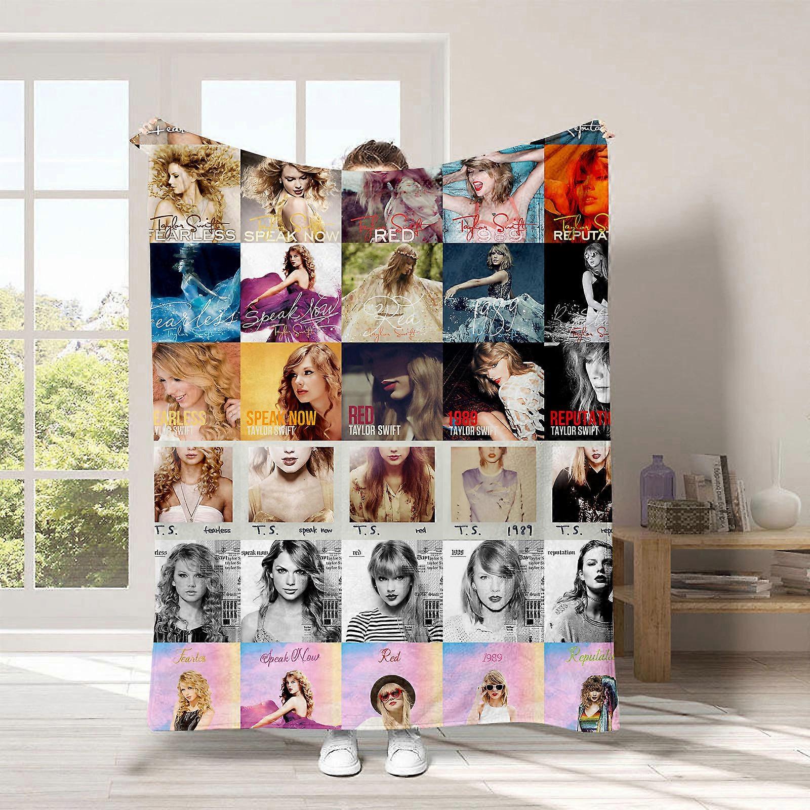 Novinka Taylor Swift TaylorSwift deka Taylor Swift obklopujúca hrubá flanelová deka na zdriemnutie MT06