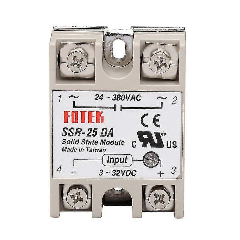Solid State Relay Ssr-25da1pcs-white