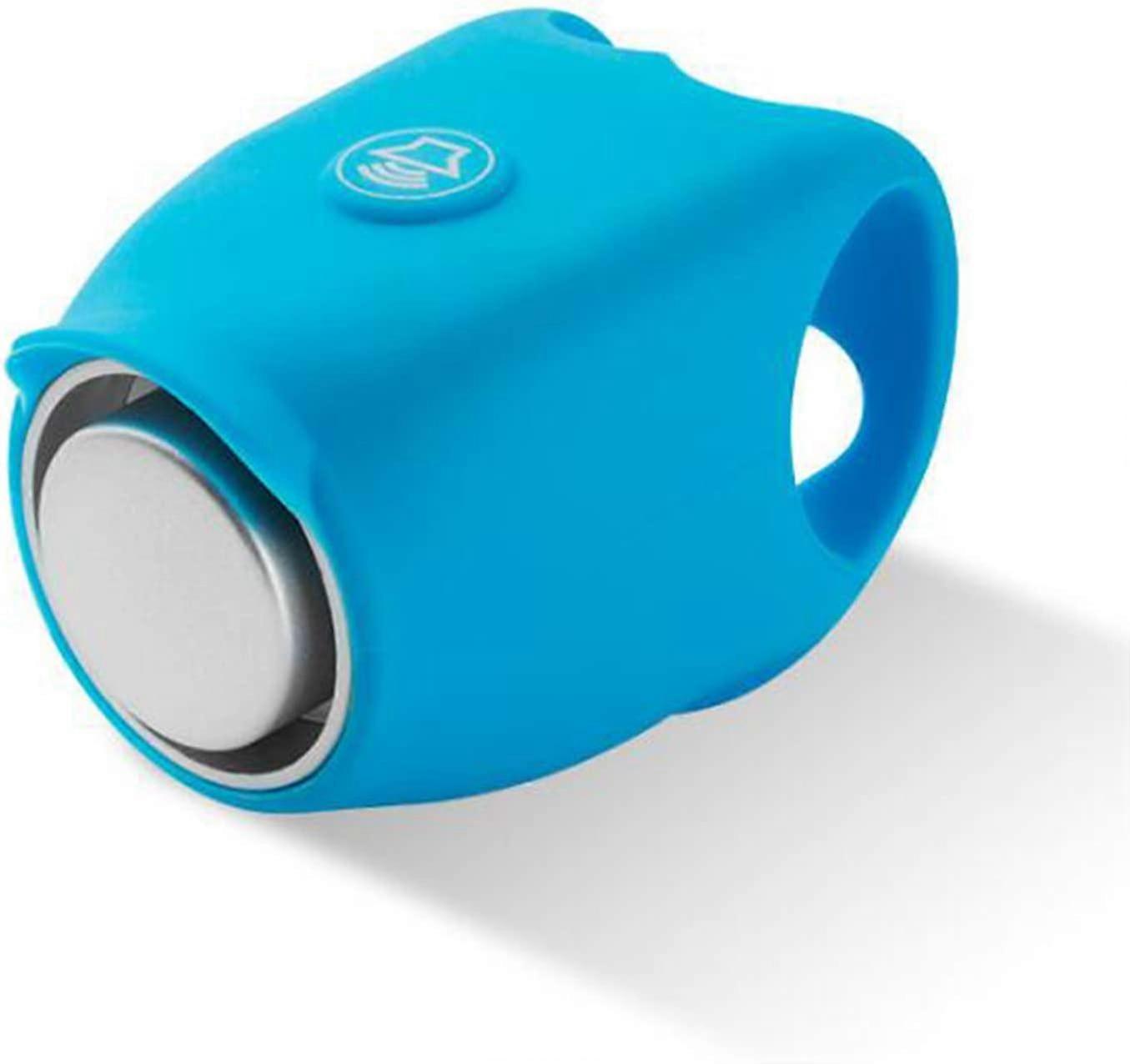 פעמון אופניים חשמליים 120 DB קרן עמיד לגשם כידון אופני הרים פעמון אופניים חומר סיליקון פעמון מעטפת (כחול 2 חלקים)