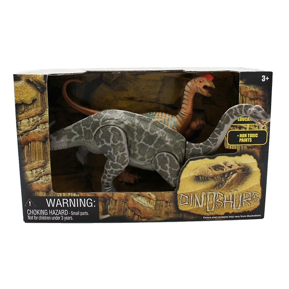 Tedco Extinct World Dinosaur Duo Boxed Playset, Style B