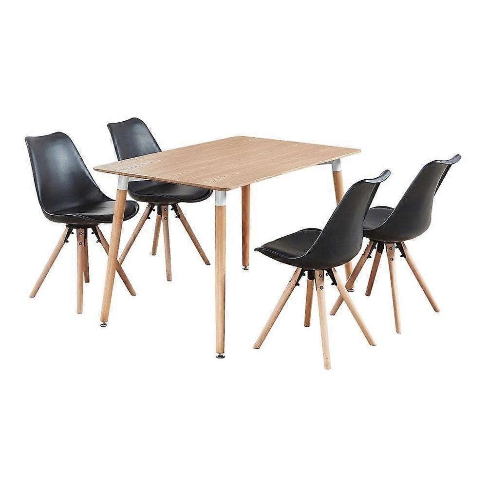Sofiya Dining Set - A Table & 4 Kitchen Chairs