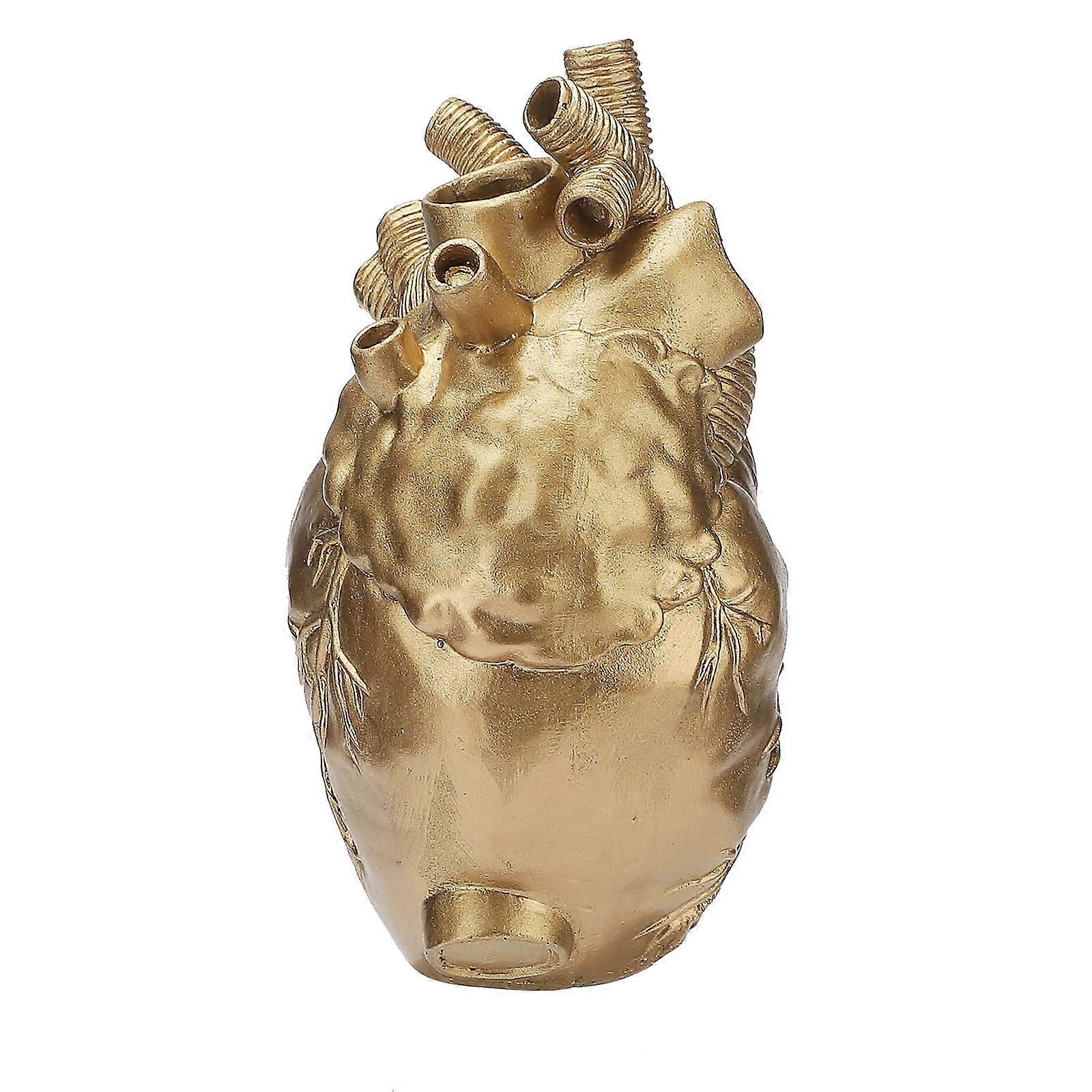 Hjärtvas Anatomisk Hjärtformad Blomvas Dekorativ prydnad Hantverk Pretty