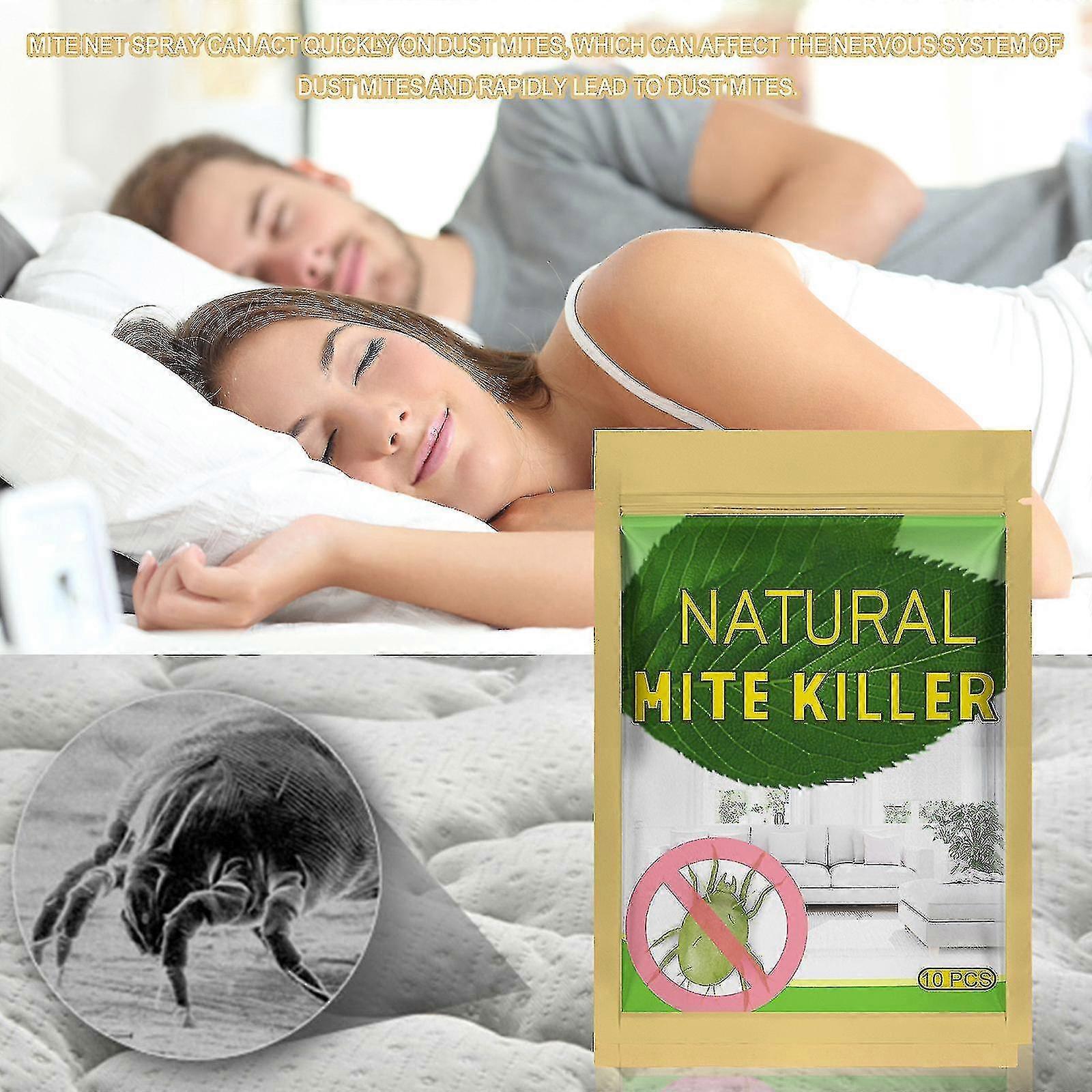 10-50pcs ערכת קוטל קרדית טבעית למיטות ביתיות - פתרון יעיל וללא כימיקלים להסרת קרדית גואנגואן