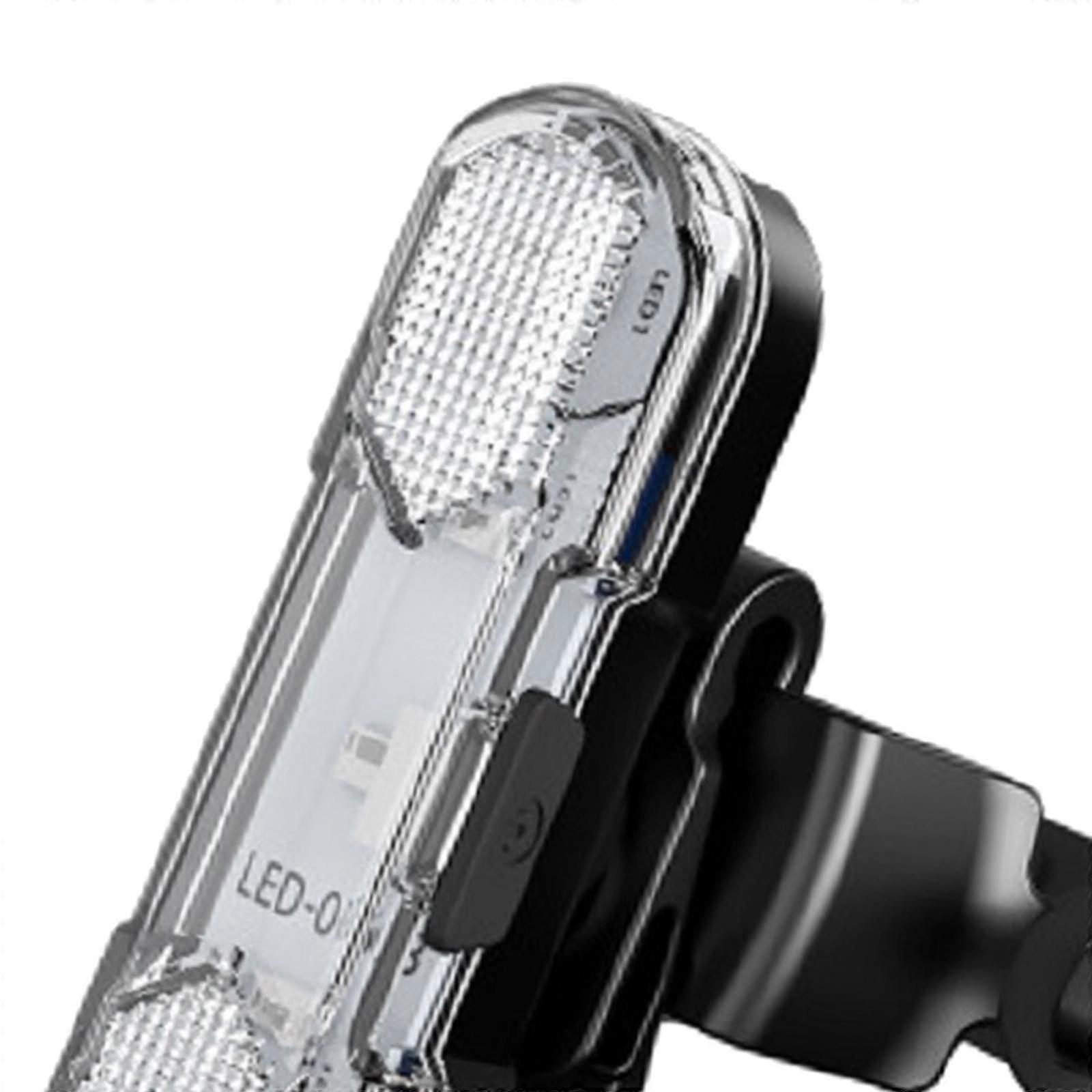 2x Bike Rear Lights Back, Rechargeable Bicycle Safety Lights, Commuting/Road Cycling LED Taillight - Easy to Mount & Remove/4 Modes