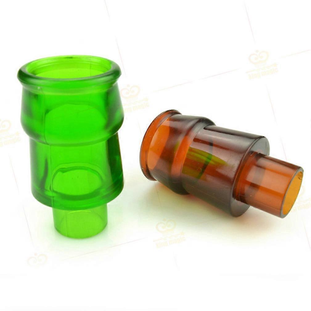 Vanish Bottle Magic Tricks Tow Color Plastic Bottles Vanishing Wine Bottle Magic Props Close Up Magic Stage Accessor
