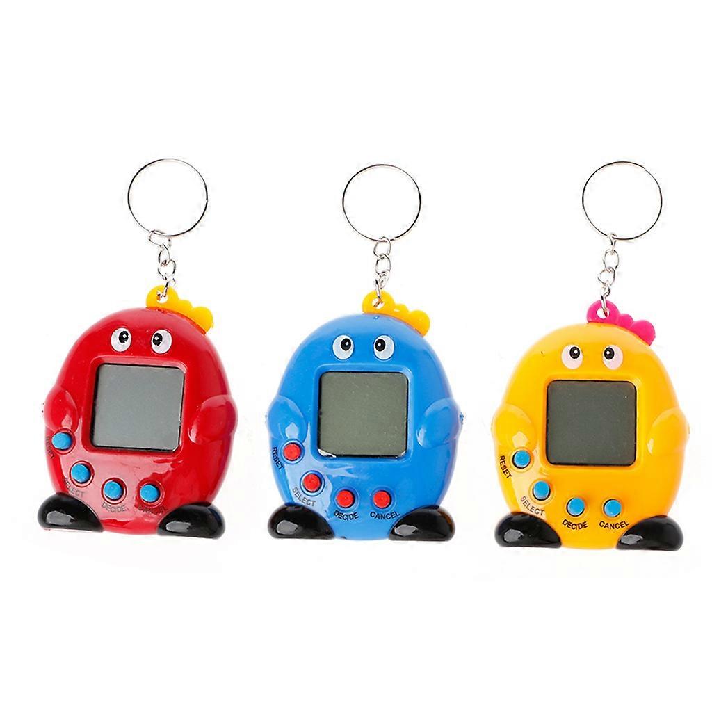 Cartoon Penguin Elektronisk Kæledyr Mini Hand-hold Spil Maskine Gaver Legetøj
