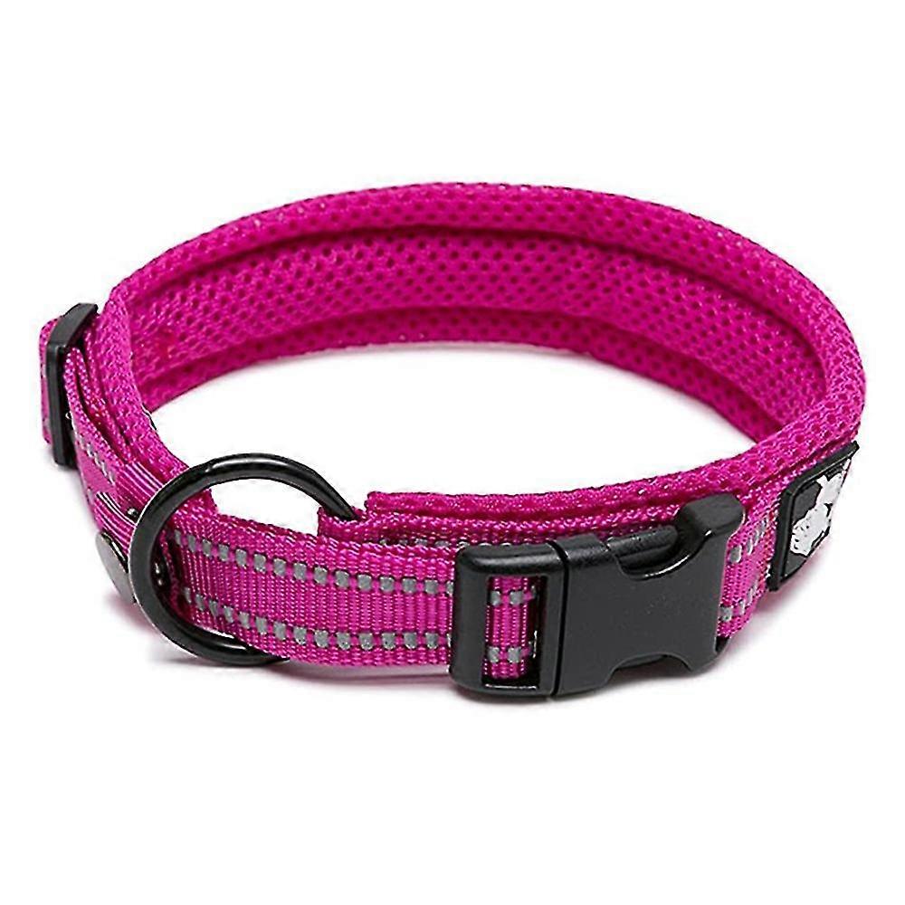 Reflective Quality Duraflex Buckle, High Grade Nylon Ribbon Choke Free Basic Collar