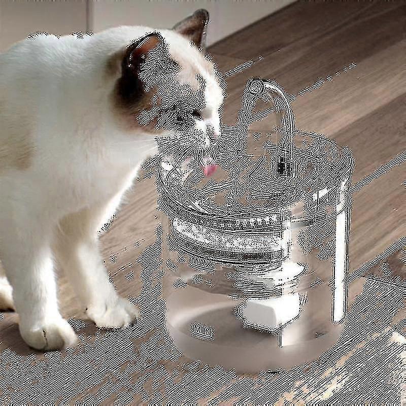 Automatic Cat Drinking Fountain 2l Puppy Cat Drinking Fountain